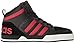 adidas Men's Shoe's Raleigh 9TIS Mid Basketball, Black/Toro/Black, (10 M US)
