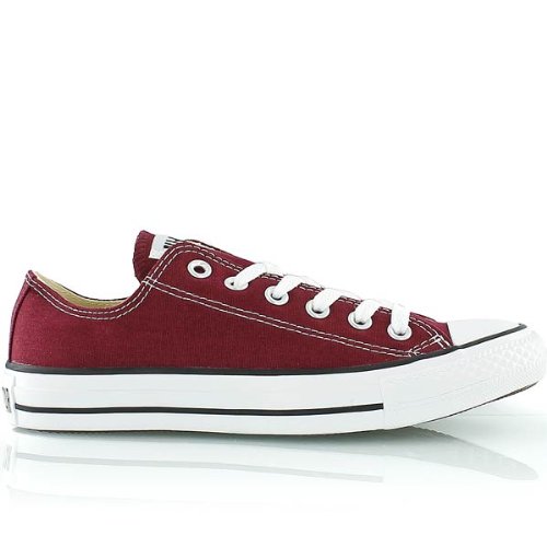 Converse Unisex Chuck Taylor All Star Seasonal Lo Top Maroon Sneaker - 9 Men - 11 Women
