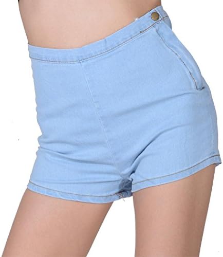 Zokeo Girls Ultra Stretch Fitted Mini Dungaree hot Pants Tight Shorts Trouser s m l XL XXL 3XL Shorts