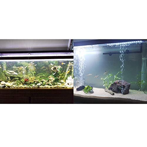 MingDak LED Aquarium Light - Fish Tank Light,Waterproof Submersible Crystal Glass Light for Fish,5050 SMD Optibright led Lights Lighting Color White - 9 LEDs 7.5 Inches... - Thumbnail 5