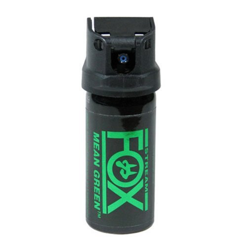 Fox Labs Mean-Green 1.5 Ounce (42 Grams) 6% H2OC Stream Pepper Spray Model: FX156 MGS