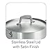 Tramontina 80114/624DS Deep Saute Pan, 5.5 Quarts, Silver