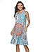 ETCYY Boho Dress for Women Summer Sexy Sleeveless V Neck Spaghetti Strap Dress Floral Printed Beach Dress with Pockets… Flower