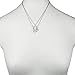 LUX ACCESSORIES Partners in Crime Heart BFF Best Friends Heart Pendant Necklaces (2pc)