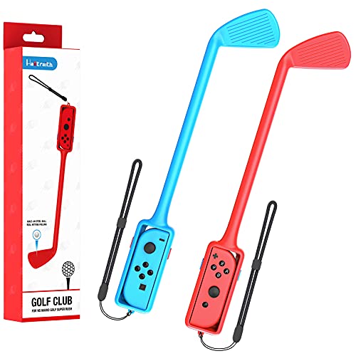 (2 Pack) Hastraith Golf Clubs Controller for Nintendo Switch, Golf