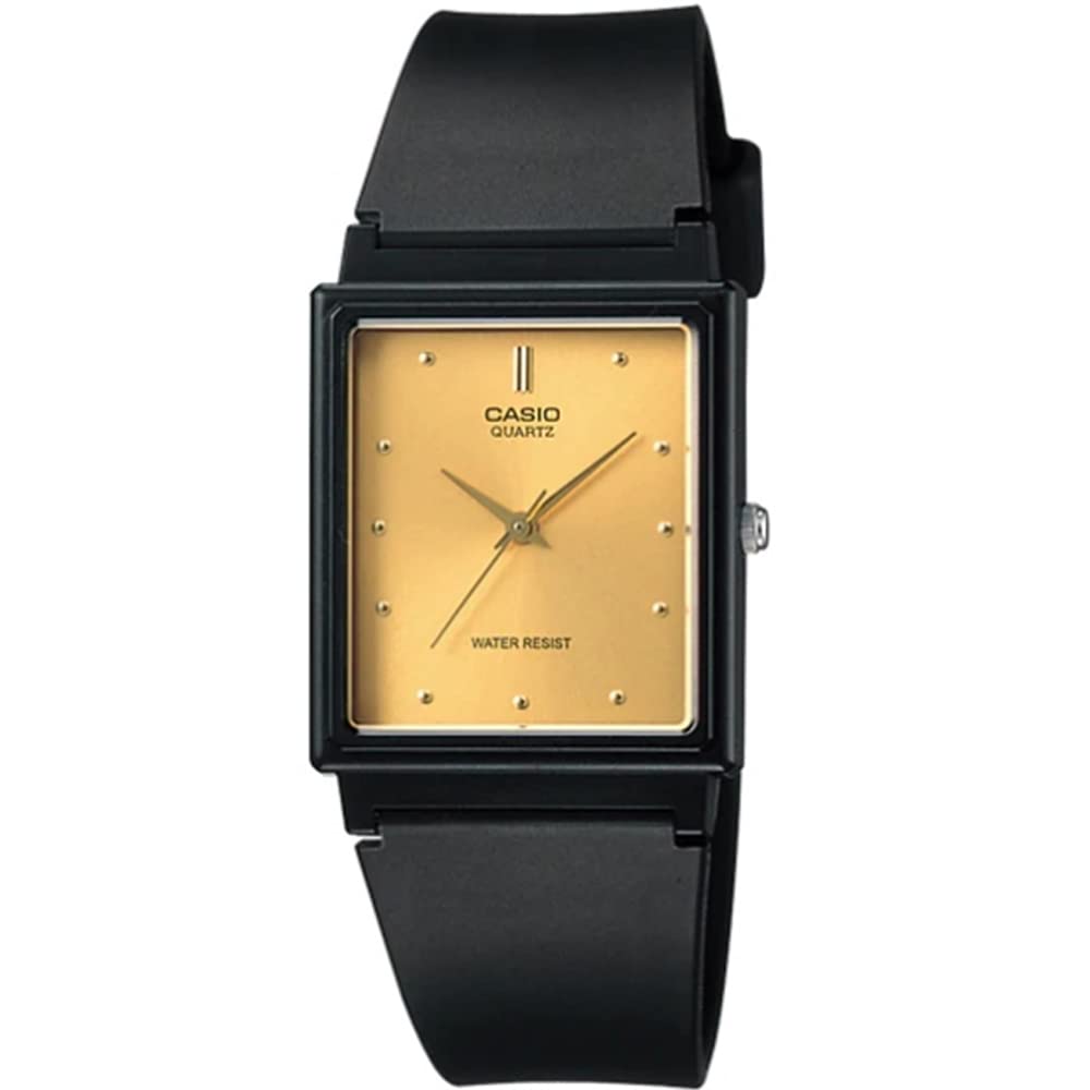 CASIO(カシオ) Analog Wristwatch, Urethane Strap, Rectangular Face, Men's Overseas Model, Simple