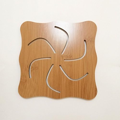 Didcant Wood Coasters (Large(5.71inch), Pinwheel)