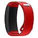 Feskio Samsung Gear Fit 2 Pro/Fit 2 SM-R360 Replacement Watch Band Strap Accessory Soft Silicone Wristband Strap Sport Band Bracelet for Samsung Gear Fit 2 Pro/SM-R360 Smartwatch
