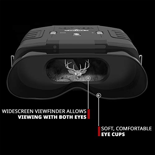 Hike Crew Digital Night Vision Binoculars, See Clear in 100 Total
