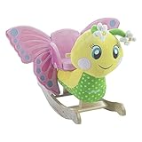 Rockabye Flutter Butterfly Rocker Ride On