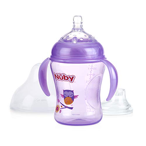 nuby natural touch bottle to cup