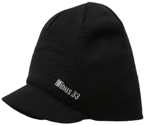merino wool brimmed beanie