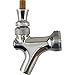 1 X Draft Beer Faucet with Brass Lever- Chrome