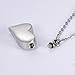 HOUSWEETY Forever in My Heart Son Cremation Jewelry Keepsake Memorial Urn Necklace