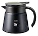 Hario V60 Insulated Metal Server, 600ml, Black