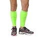 Zensah Reflective Compression Leg Sleeves - Best Night Running Gear - Relieve Shin Splints - Calf Sleeves for Running - Improve Visibility