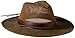 Henschel Men's Hiker Crushable UPF 50 Mesh Breezer with Leather Band Hat, Distressed Gold, Large