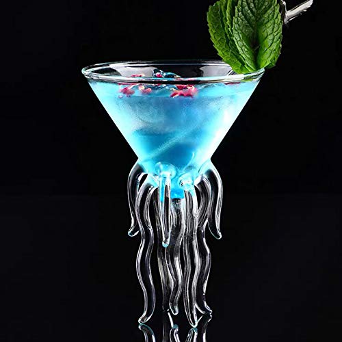 Octopus Shape Cocktail Glass - Image 5