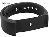 Toprime Fitness Tracker Wearable Waterproof Smart Band with Multi-Functions for Andriod and iOS (New Black)