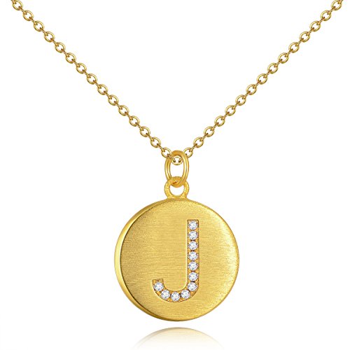 Buy Simulated Diamond Initial Necklace 