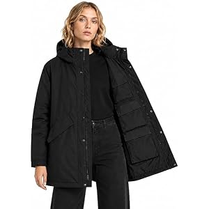 ZXCTKA Travel Coat, Smart Travel Jacket for Women & Men with 10 Hidden Pockets Avoid Carry on Fees,Holds 5 Days of Clothes