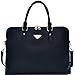 DASEIN Women Slim Handbag Designer Purse Business Briefcase Satchel Rolled Top Handle Laptop Shoulder Bag