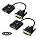 Active DVI-D to VGA Adapter, Benfei 2 Pack DVI-D 24+1 to VGA Male to Female Adapter primary