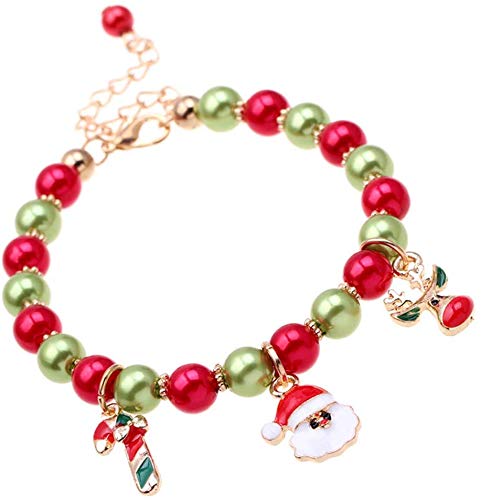 Koogel Weihnachtsanhänger, 50 Stück Charms Anhänger Weihnachten Halskette Armband Ohrringe Anhänger DIY Weihnachtsschmuck