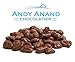Andy Anand Sugar Free Belgian Milk Chocolate Cashews, Gift Boxed & Greeting Card, Delicious, Succulent & Divine Birthday Valentine Christmas, Holiday Anniversary Mothers Fathers Day (1 LBS)thumb 1