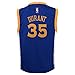 Outerstuff NBA Golden State Warriors Kevin Durant Youth Boys Replica Player Road Jersey, Medium (10-12), Blue