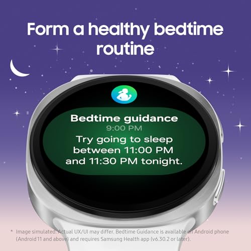 Samsung Galaxy Watch8 Smartwatch, 44mm, Graphite, Bluetooth (CAD Version) - AI Assistant (Gemini), Sleep Coaching, Fitness Tracking