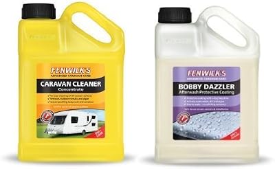 Fenwicks Caravan Cleaner 1L & Fenwicks Bobby Dazzler Twin Pack Deal
