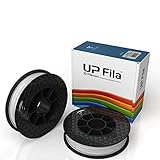 Tiertime low odor premium ABS Filament, White, 1KG (Pack of 500g×2 rolls)