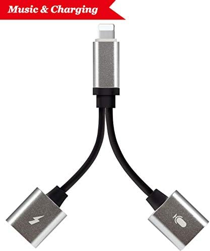 iNassen Lightning Jack Adapter for iPhone 7/Plus iPhone 8/8Plus/iPhone X 10 Adapter