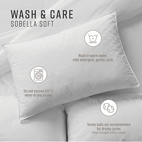 Sobel Westex Hotel Sobella Soft Side Sleeper Pillow Hotel and Resort