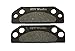 Polaris Ranger EV / 500 / 700 / 800 / 900D Brake Pads (2005-2013) Replaces 2203147