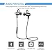 Bluetooth Headphones,Wireless Bluetooth Earbuds Headset Aumo Magnetic Sweatproof Sports Bluetooth Headphones,Lightweight Stereo Noise Cancelling Earphones for Gym,Running,Workout with Built-in Mic