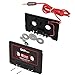 Car Cassette Adapter Smart Phone,Creativecase Car Audio 3.5mm Stereo Plug,Aux Cassette Adapter Compatible iPhone/Android phone/MP3/MP4/CD/MD/PC(Black)