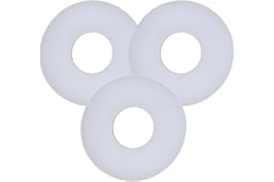 VALLVATER 3 Pack Flush Valve Seal Fit for TOTO Toilets, Replacement for TOTO THU128/9BU001ER 3.5 Inch Flush Valve Assembly