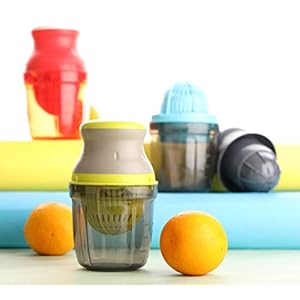 Crystal Plastic Xpress Handy Juicer 2 in 1, Multicolour