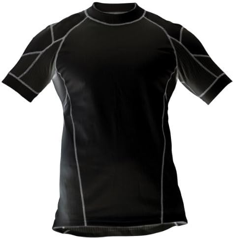 Vangard 1351 Men's Base Layer Short Sleeve - Black, XX-Large by Vangard