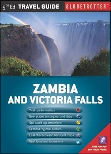 Zambia & Victoria Falls Travel Map, 5th (Globetrotter Travel Map)