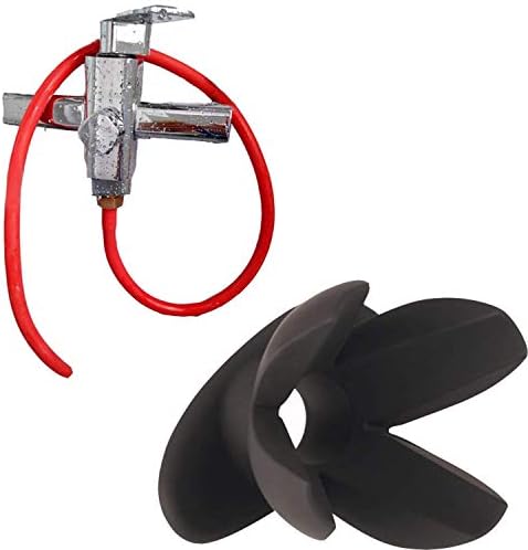 MZjJPN Enjoy 2019 Fashion Choice to-ys Silicone Hollow But-t Plu-g Powerful anale with 50cm Red Rubber Enema Tube anale Cleaner Stimulator erothic to-ys,OneSize,Black