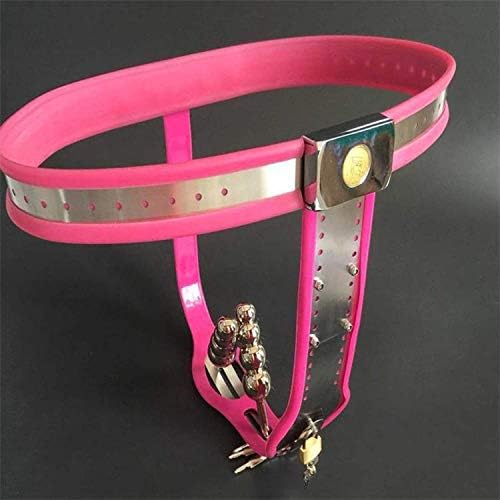 EHKC Shirt Sexsix Toy 2019 New Hot Sale! Female Stainless Steel Metal Chástí-ty Belt Chástí-ty Pants Anále plùg Vágǐna plùg Sexxx Toys for Women G7-5-6,White