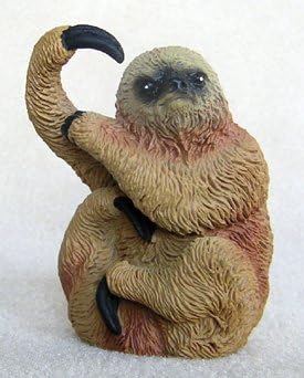 sloth plastic toy