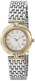 Anne Klein Women's AK/1945SVTT Two-Tone Watch with Adjustable Link Bracelet