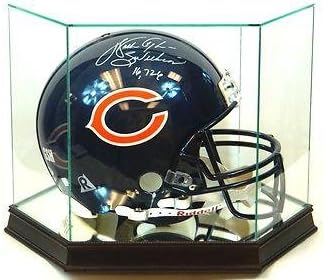 walter payton autographed helmet