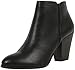 City Classified Women's Tevay Faux Leather Almond Toe Classic Boots