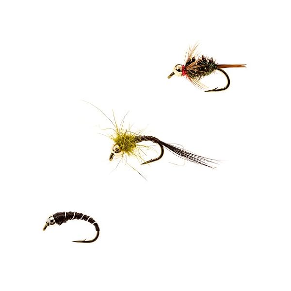 Manefish-Nymph-Flies-Army-15-Essential-Nymph-Flies-Perfect-for-Trout-Bass-and-Bluegill