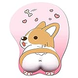Tidoopu Mouse Pad with Wrist Support Gel Ergonomic